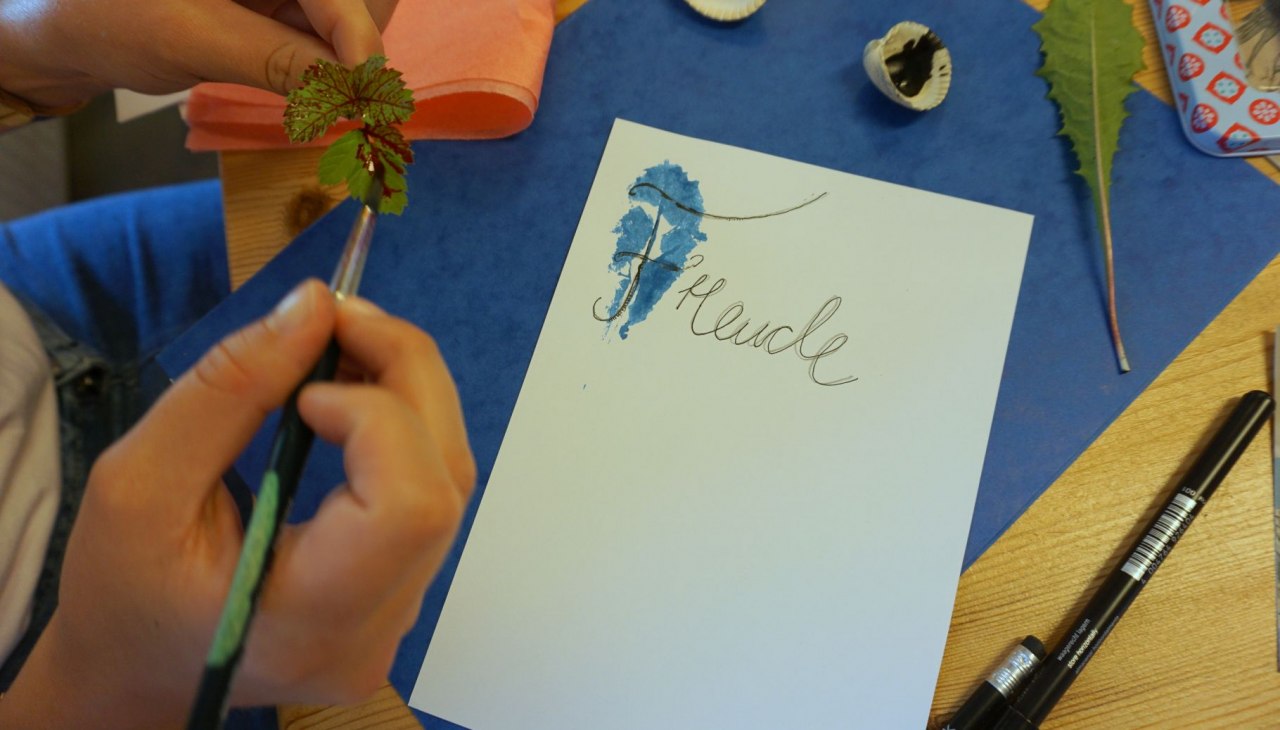 Cursus kalligrafie, © Kurverwaltung Ahrenshoop Cursus kalligrafie, © Kurverwaltung Ahrenshoop