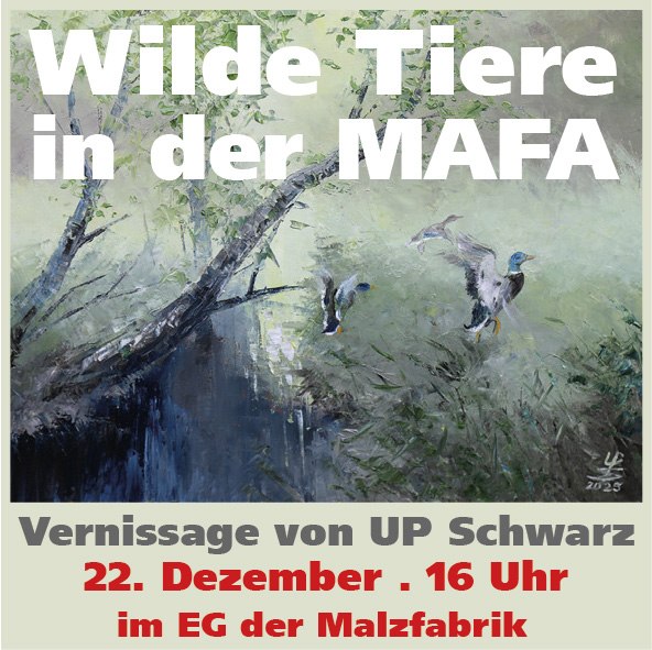 Invitation to the vernissage by UP Schwarz, © UP Schwarz Invitation to the vernissage by UP Schwarz, © UP Schwarz