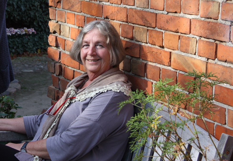 Brunhilde Schmalisch jest "matką" Büdnerei od wielu lat., © Silke Voß