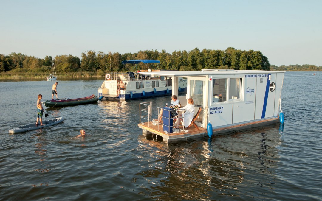 Febomobil 720 Cabin, Kormoran 1280, SUP and canoes, © Harald Mertes