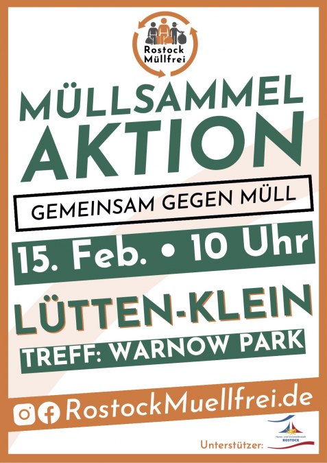 Poster, &copy; Rostock M&uuml;llfrei e.V.