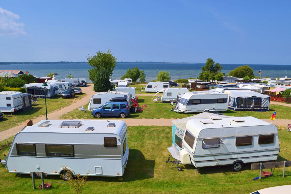Pitches in the A-area // © Campingplatz Liebeslaube Pitches in the A-area // © Campingplatz Liebeslaube