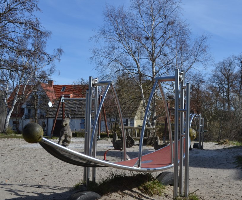 Speeltuin in Vitte, © Hiddenseer Hafen- und Kurbetrieb Speeltuin in Vitte, © Hiddenseer Hafen- und Kurbetrieb