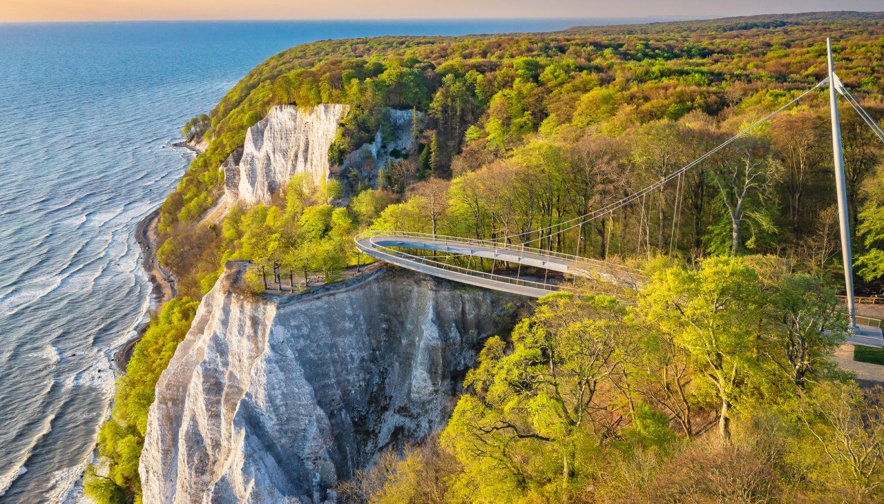 De nieuwe Skywalk op de Königsstuhl is geopend., © NZK | T. Allrich