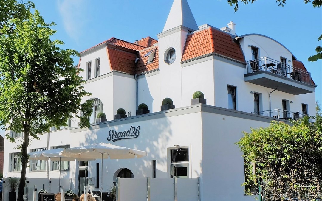 Widok hotelu z zewnątrz, © Hotel Strand 26