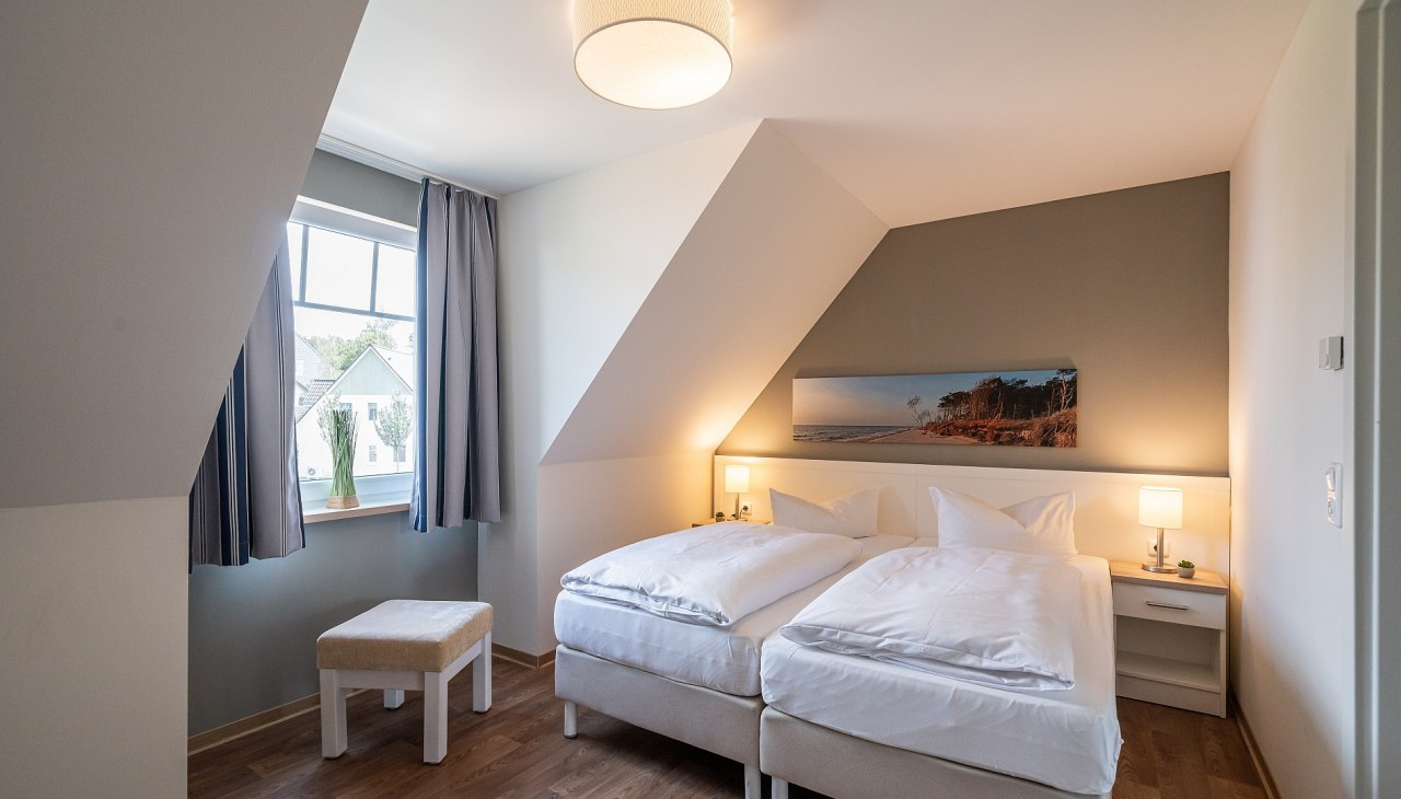 Slaapgedeelte in het duinhuis, © Alexander Rudolph@DOMUSimages Slaapgedeelte in het duinhuis, © Alexander Rudolph@DOMUSimages