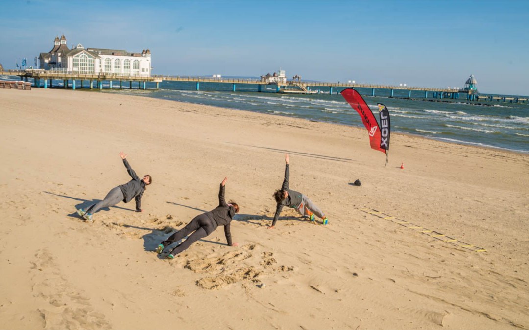 Sports on the main beach of Sellin, © ProBoarding