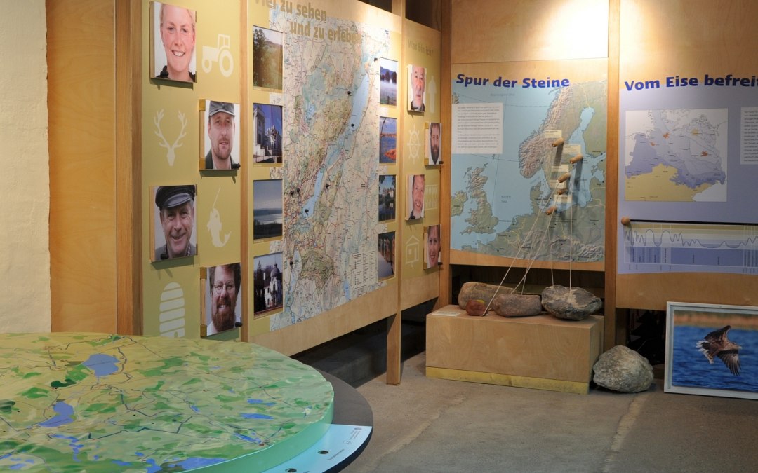 Kleine tentoonstelling over het natuurpark, © Archiv Naturpark