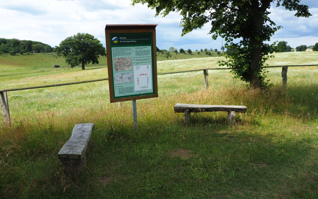 Informatiepunt over het Midden-Warnowdal natuurpad, © Naturpark Sternberger Seenland; Volker Brandt