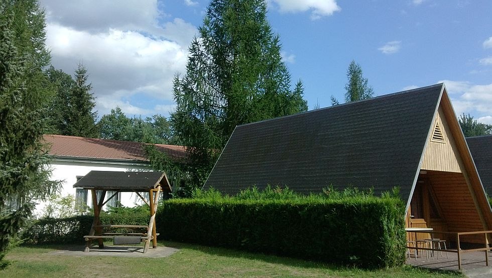 Finn hut en bed huis voor individuele overnachtingen, © JBS Am Kutzow- See