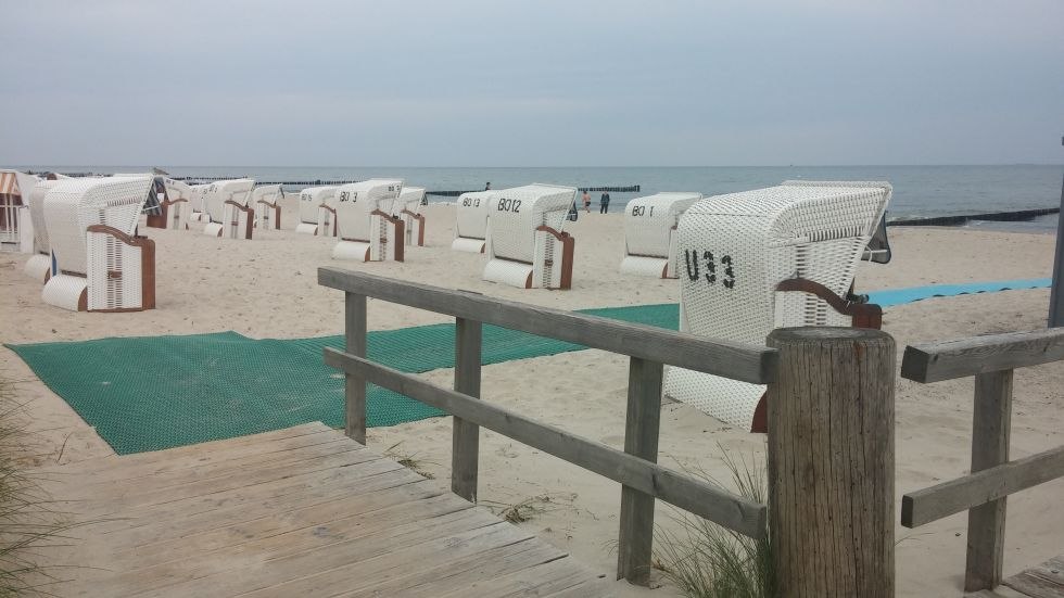 Maty prowadzą aż do brzegu wody, © TSK