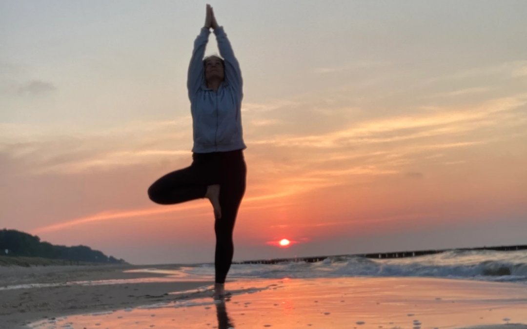 Moin yoga op het strand, © (c) Ina Truhöl