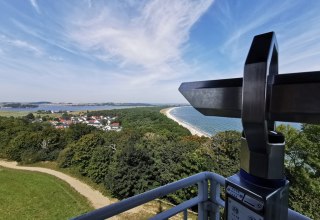 Rangerführung im Biosphärenreservat Südost-Rügen - Blick vom Lotsenturm Thiessow // © Biosphärenreservat Südost-Rügen Rangerführung im Biosphärenreservat Südost-Rügen - Blick vom Lotsenturm Thiessow // © Biosphärenreservat Südost-Rügen