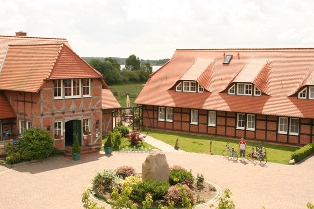 Wewnętrzny dziedziniec, © Seehotel Zielow