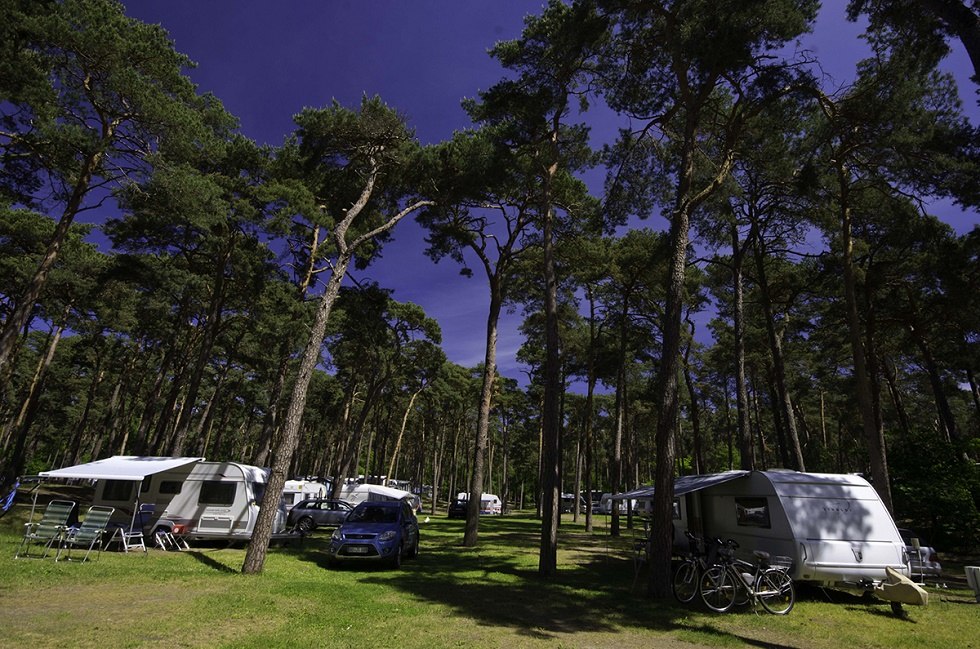 Miejsce dla samochodów kempingowych, © Campingplatz Pommernland