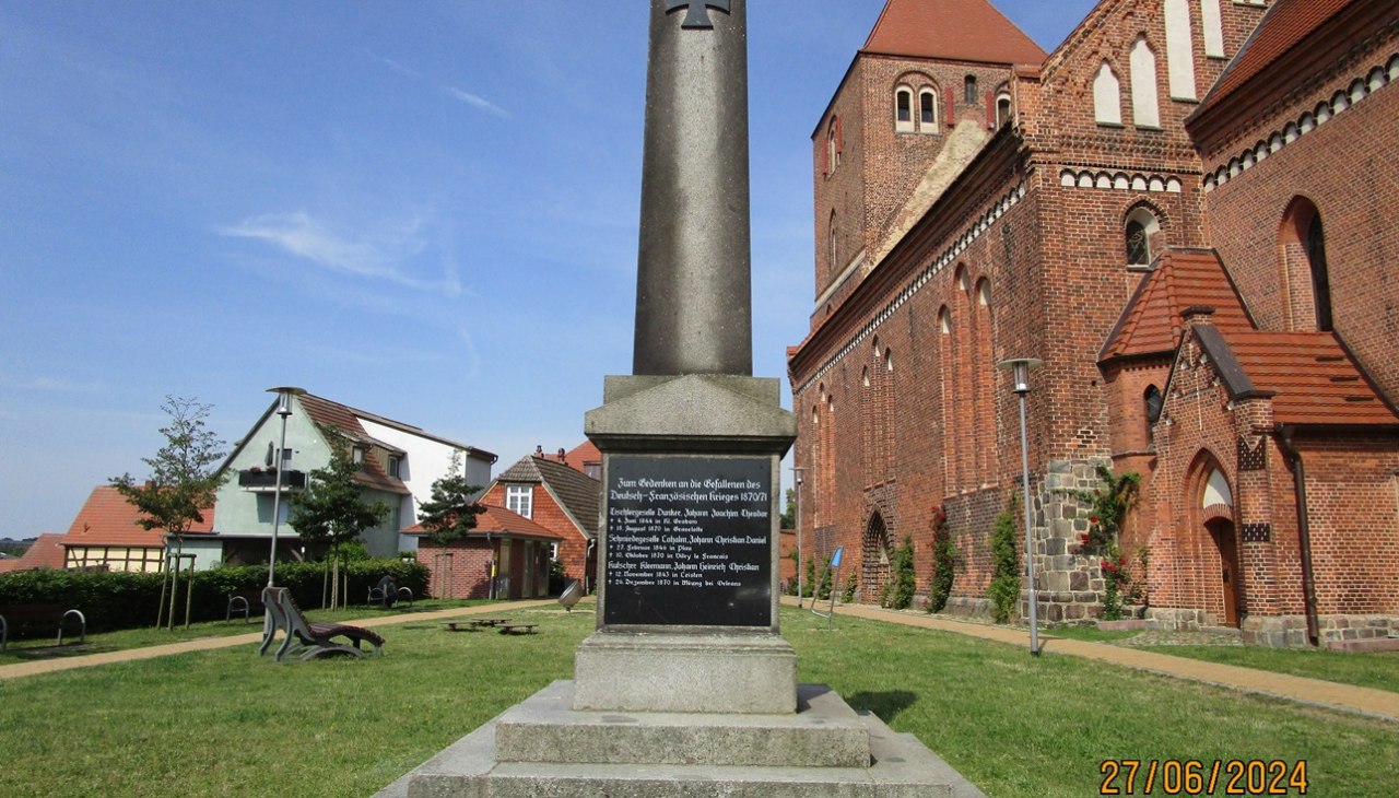 Kamień pamiątkowy 1870/1871, © Jonas Kurverwaltung