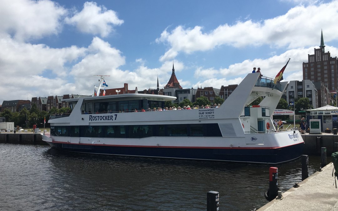 The flagship "Rostocker 7" in Rostock's city harbor., © Rostocker Flotte/Olaf Schütt