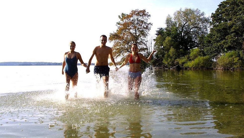 Fun in the water // © Ferienpark Retgendorf Fun in the water // © Ferienpark Retgendorf