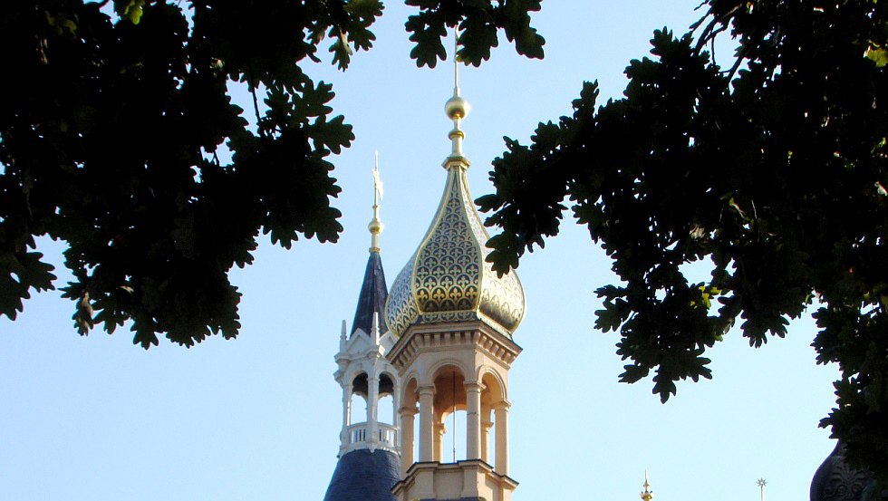 Kerktoren van Slot Schwerin, © Tourismusverband Mecklenburg-Schwerin
