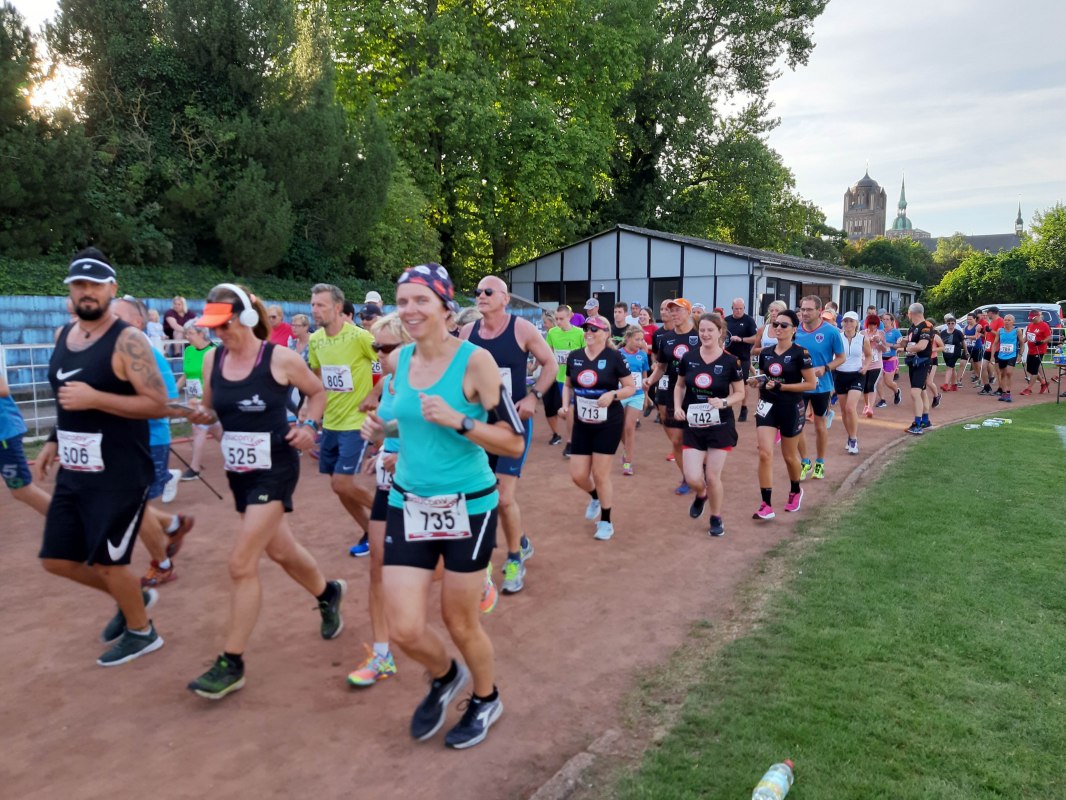 Start at the running badge in the stadium // &copy; Petra Verhoeven