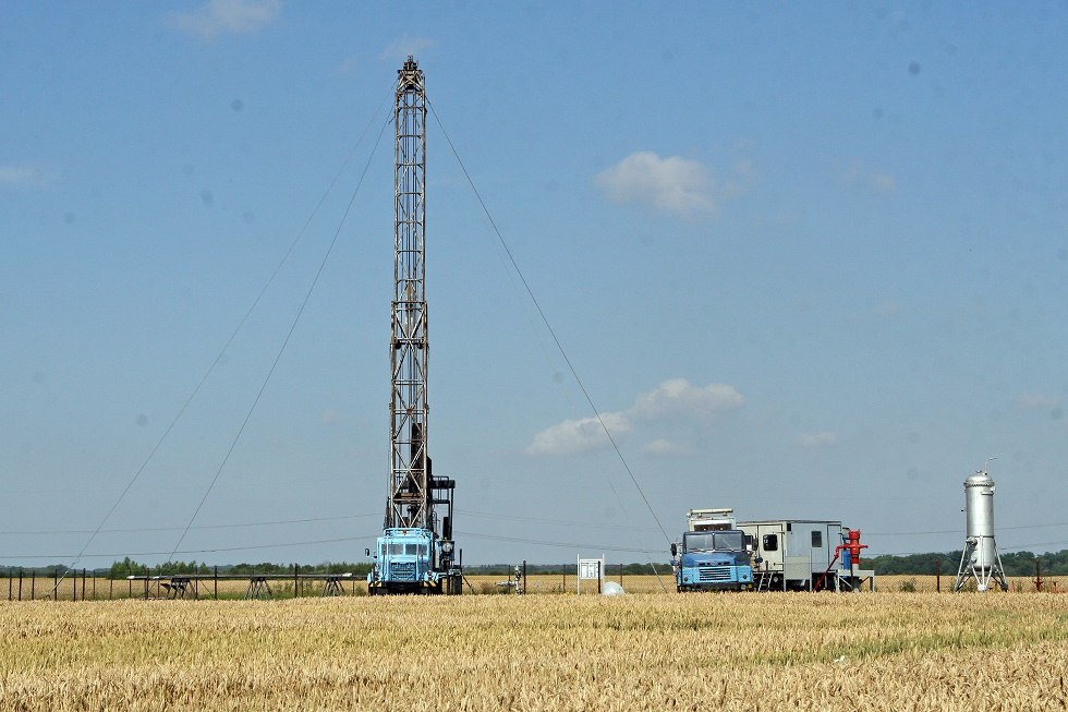 Widok na wieżę wiertniczą, © Sabrina Wittkopf-Schade