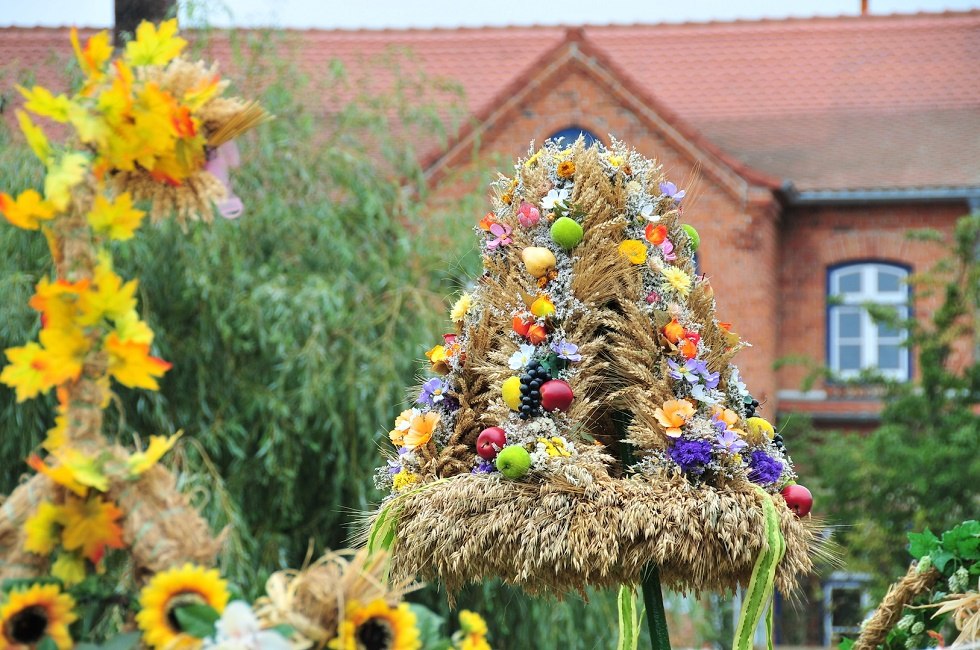 Oogstfeest op de Rügenhof boerderij in Putgarten, © Tourismuszentrale Rügen