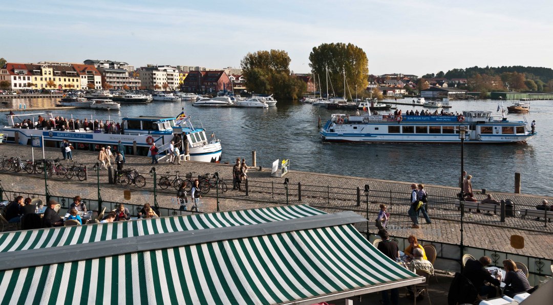 Port miejski, © Blau Weisse Flotte Müritz