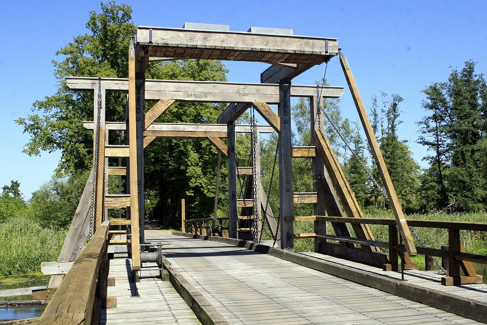 Houten basculebrug, © Sabrina Wittkopf-Schade
