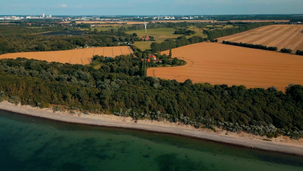 Luchtfoto van Hotel Ostseeland, © Hotel Ostseeland