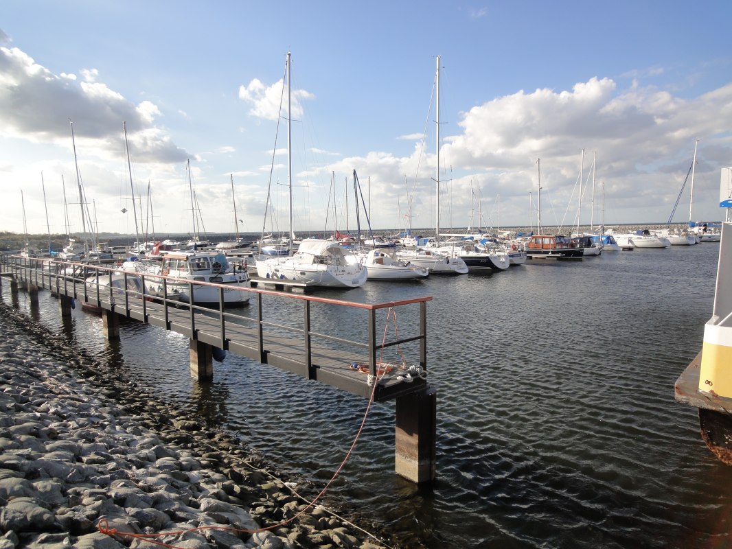 View of the jetty // © Tourismusverband Vorpommern View of the jetty // © Tourismusverband Vorpommern