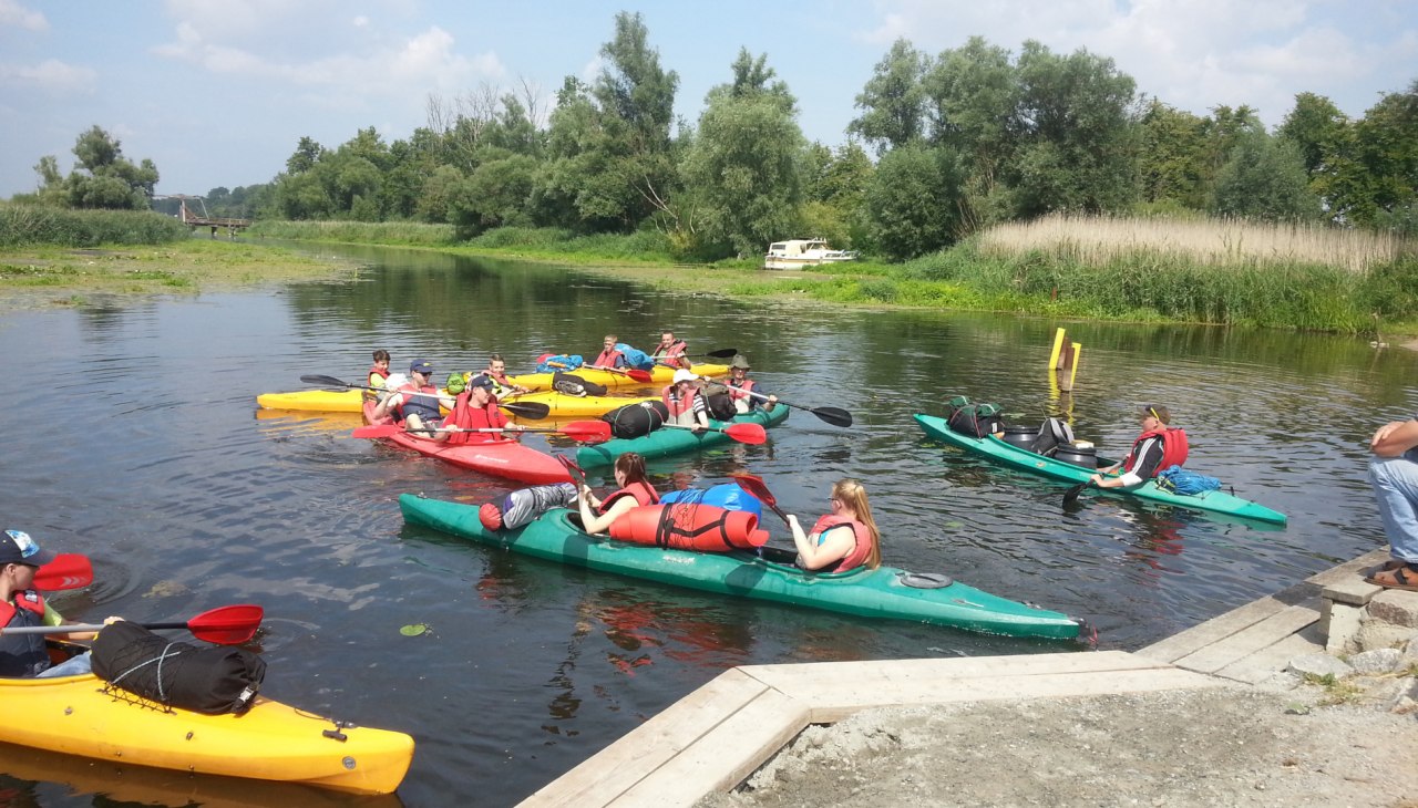Kanotocht, &copy; Jugendg&auml;stehaus "Graureiher"