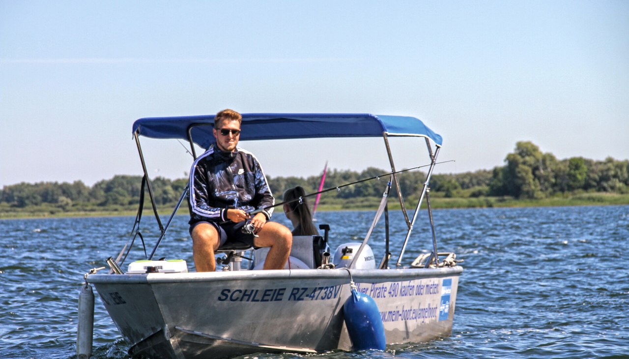Sports boat rental Müritz, © Kuhnle Tours