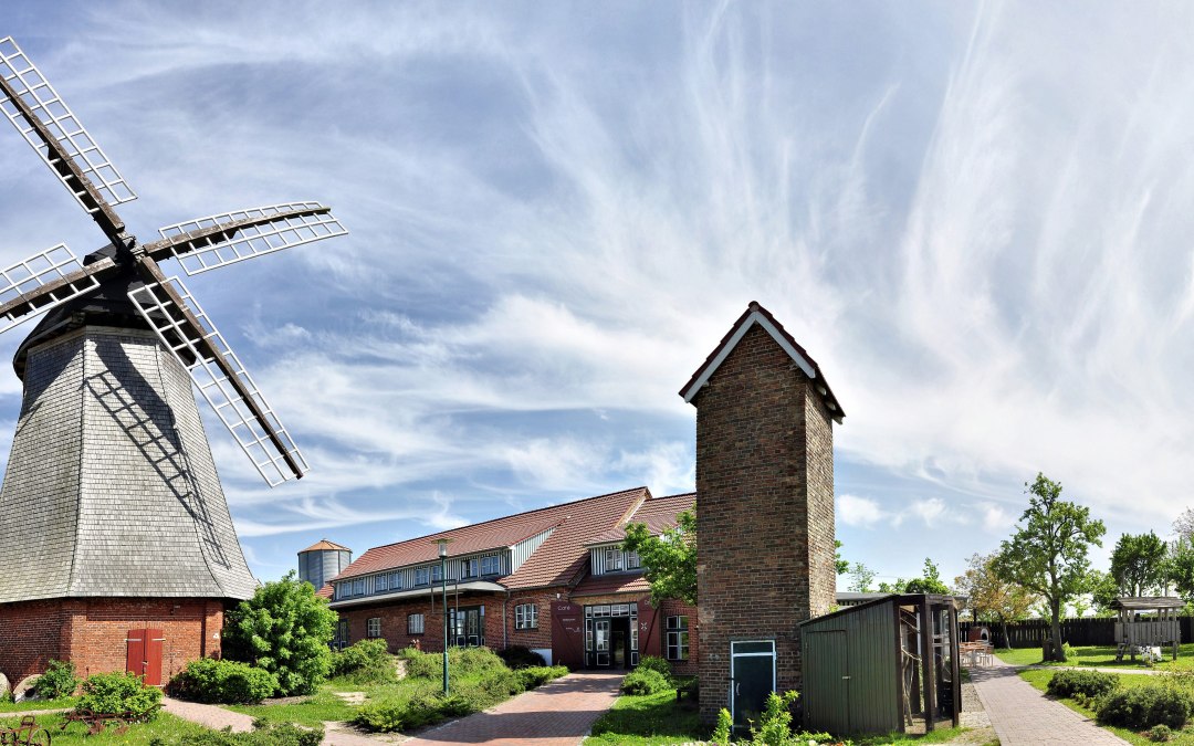 Het historische monumentale ensemble van de Mühlenhof, © HSF