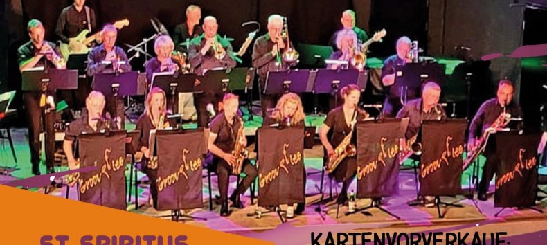 Plakat_10.10.2026_um 19:00_Uhr_Konzert_der_Big_Band_Groovties_im_St._Spiritus // © Big Band Groovties Plakat_10.10.2026_um 19:00_Uhr_Konzert_der_Big_Band_Groovties_im_St._Spiritus // © Big Band Groovties