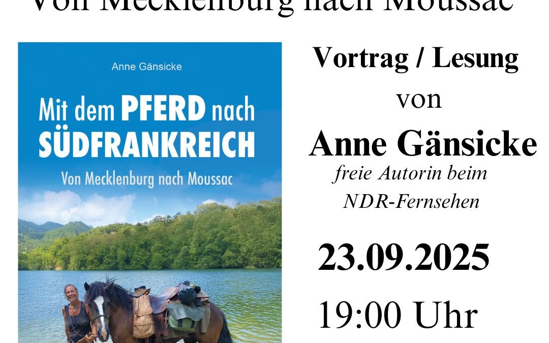 © Stadtbibliothek Malchow unter Verwendung eines Fotos des Hinstorff Verlages