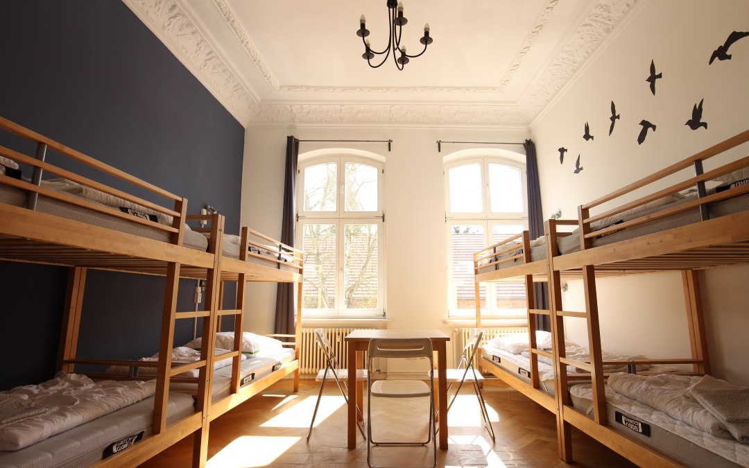 Gedeelde kamer in het hostel, © Blue Doors Hostel