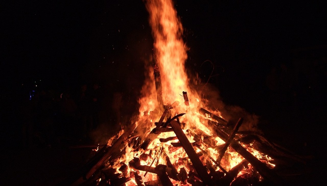 Wielkanocne ognisko, © Osterfeuer