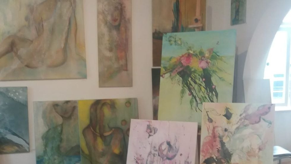 Interior view studio / gallery, &copy; Dorit Markwart