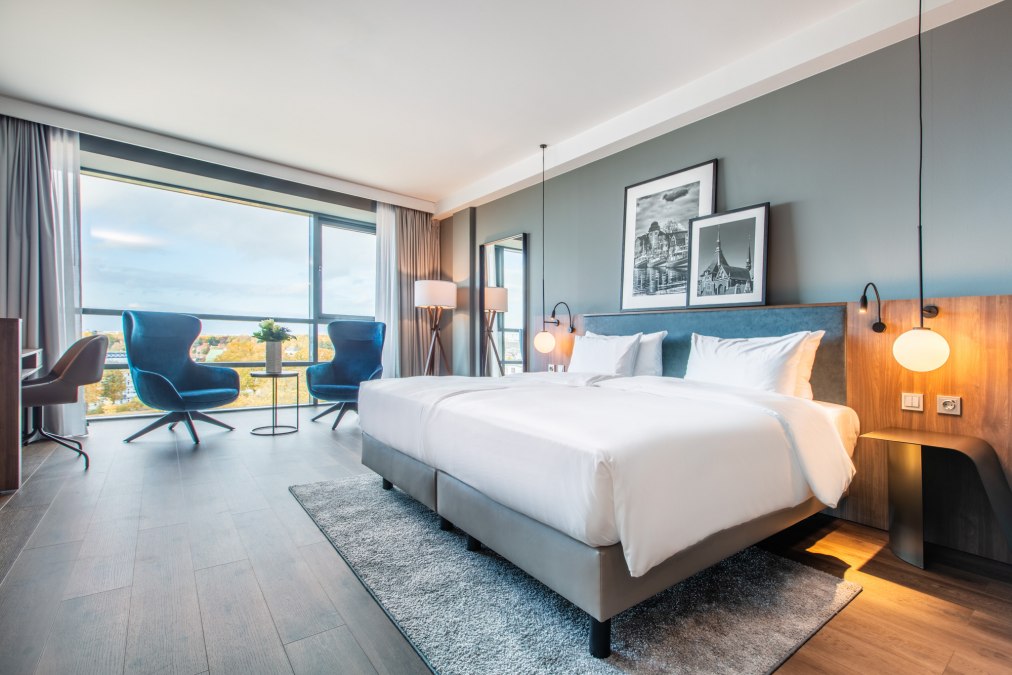 Tweepersoonskamer, © Radisson Blu Rostock