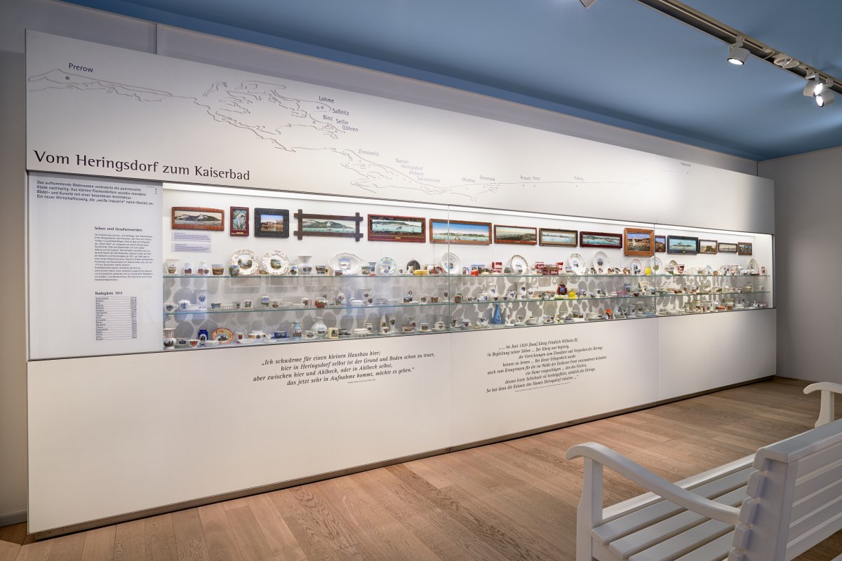 Z Heringsdorfu do Kaiserbad., &copy; Pommersches Landesmuseum / Norman Posselt