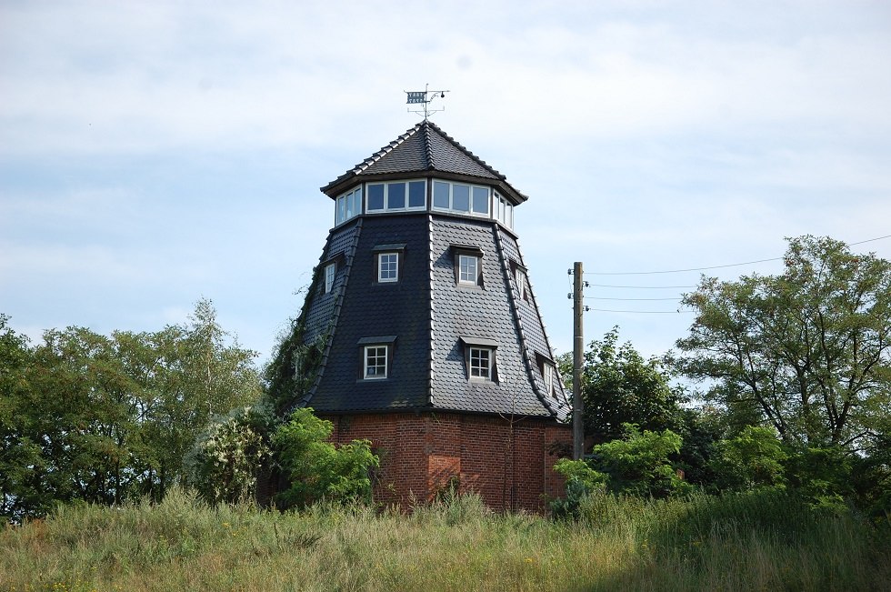Vandaag de dag heeft de molen van Polz geen wieken meer., © Gabriele Skorupski