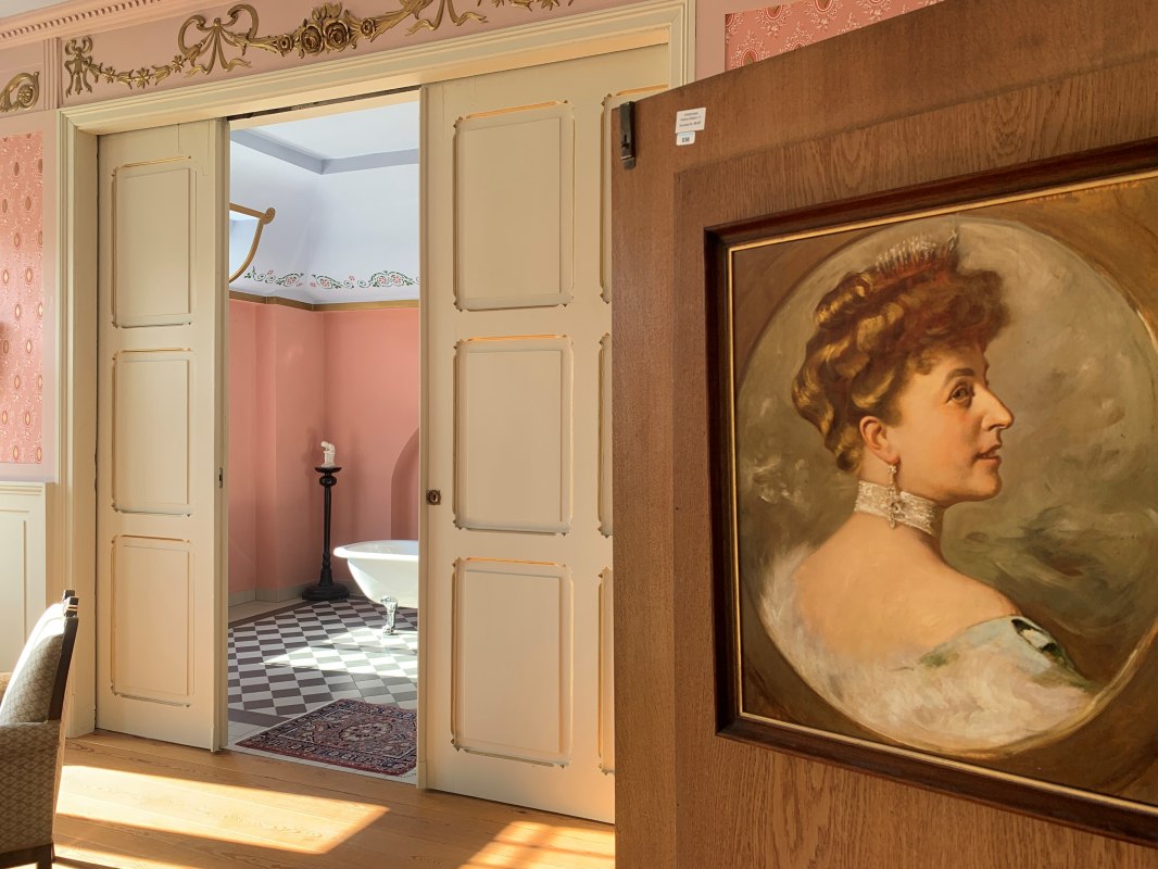 The countess's room at Stolpe Castle // © Schloss Stolpe / Anja Batzdorf The countess's room at Stolpe Castle // © Schloss Stolpe / Anja Batzdorf