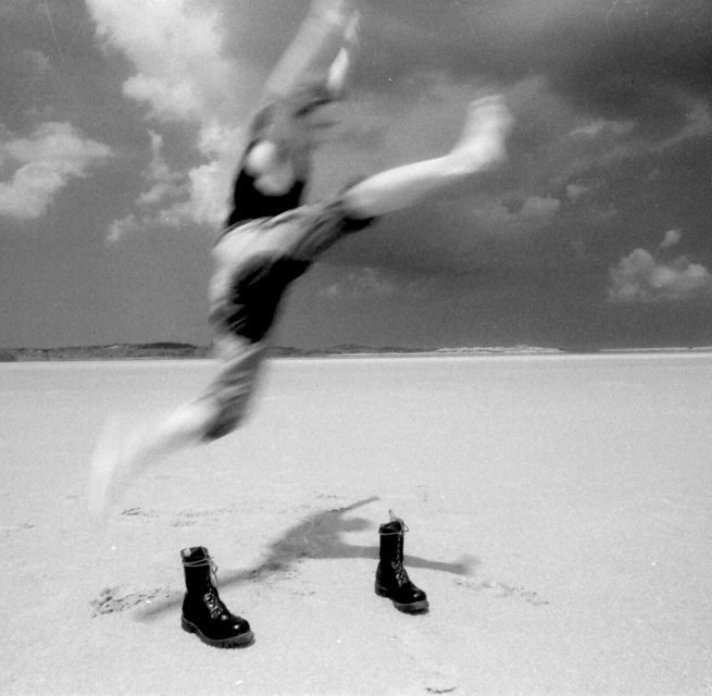 Photographien Peter Brune & Friends - Hiddensee 1987-1989 // &copy; Foto: Kunsthalle Rostock