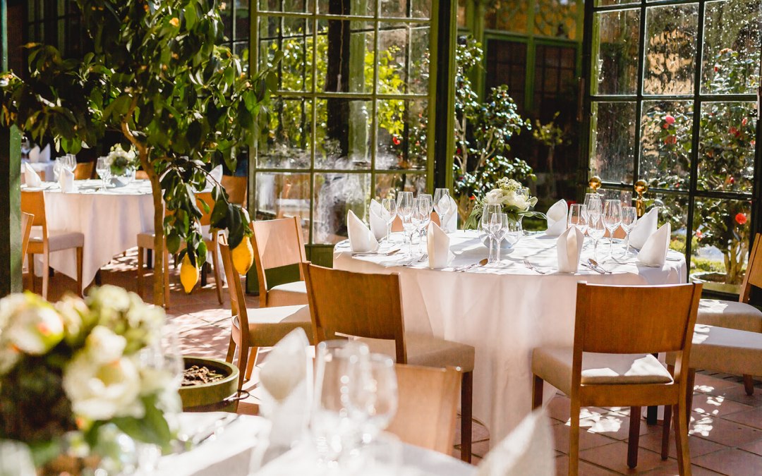 Uitzicht op het kasteelrestaurant van Schwerin, © Schweriner Schloss Restaurant