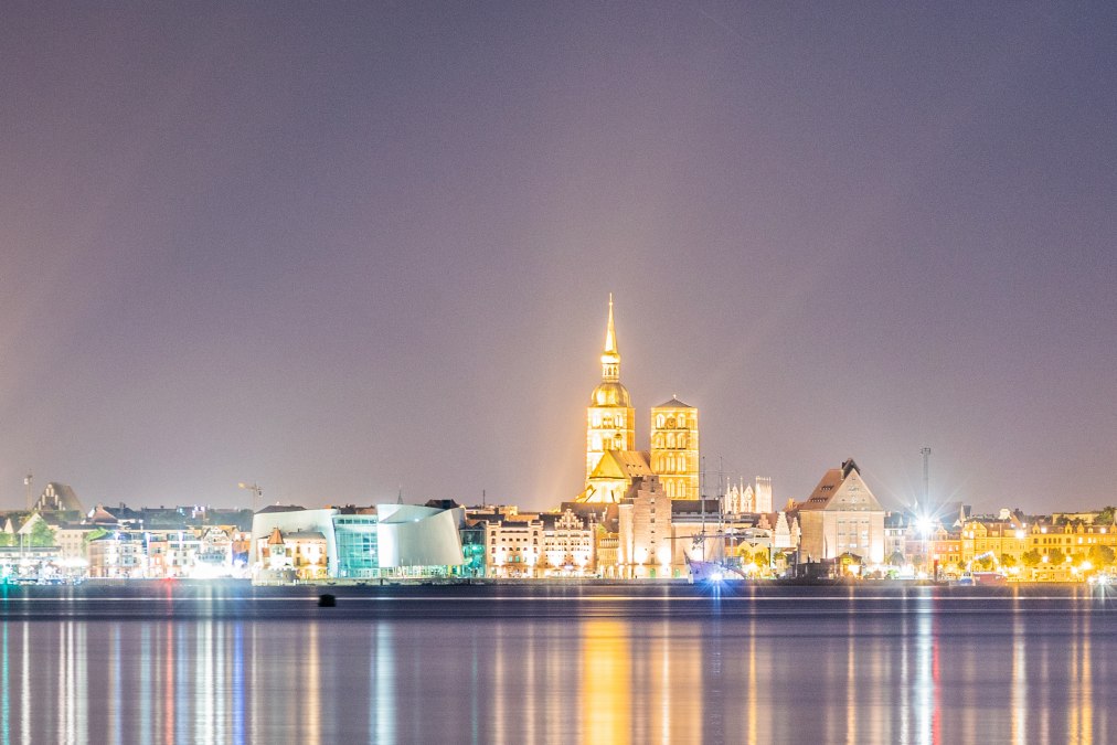 Hafen-Stralsund-bei-Nacht-002, © Weiße Flotte GmbH