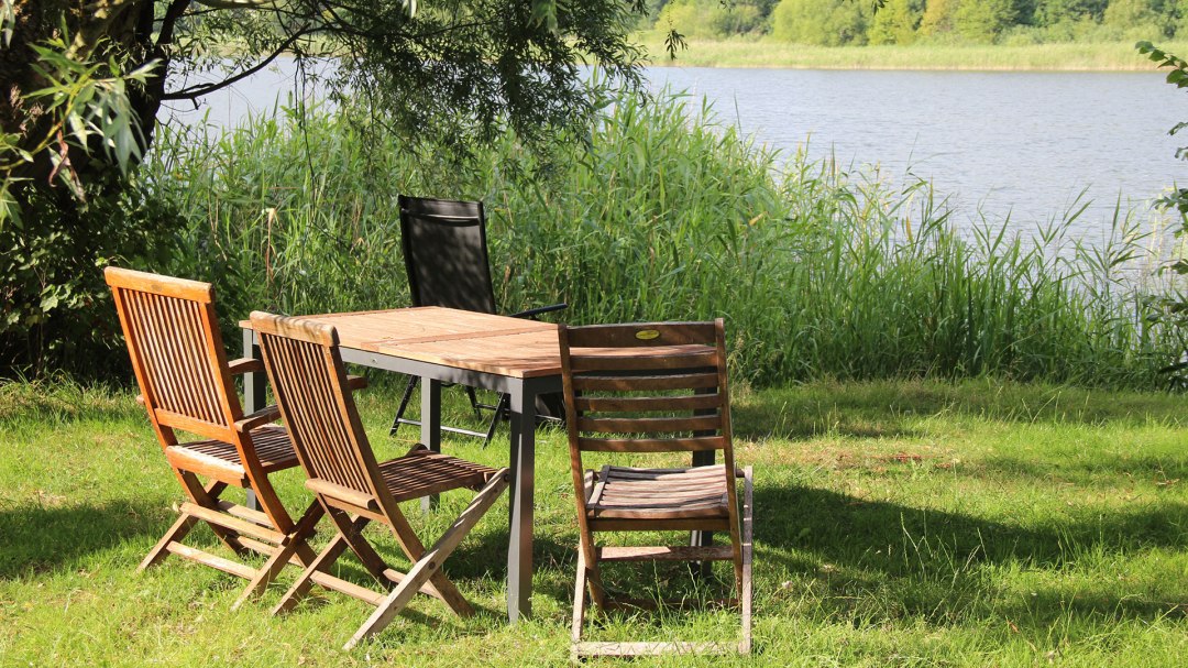 Zamek nad jeziorem Schönhausen, © Silke Voss Zamek nad jeziorem Schönhausen, © Silke Voss