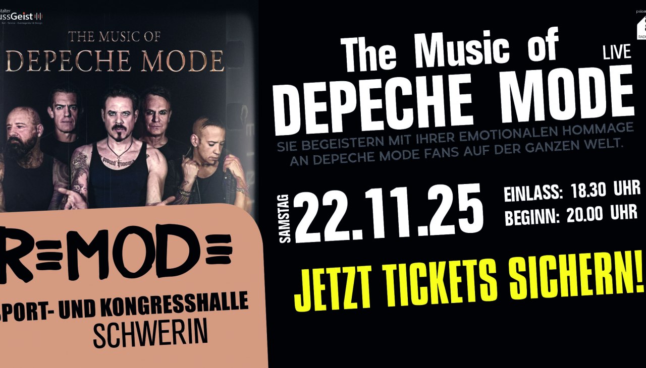 REMODE - The Music of DEPECHE MODE, © GenussGeist GmbH REMODE - The Music of DEPECHE MODE, © GenussGeist GmbH