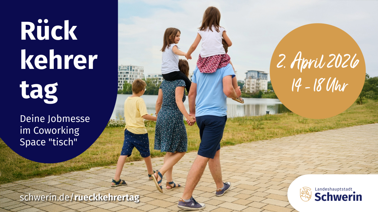 Terugkeerdag Schwerin 2026, © Landeshauptstadt Schwerin Terugkeerdag Schwerin 2026, © Landeshauptstadt Schwerin
