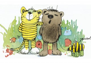 Tiger and Bear // &copy; Foto: Kunsthalle Rostock