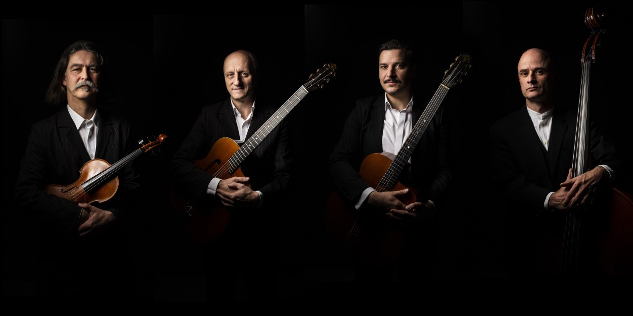 four men with instruments // © Guido Werner four men with instruments // © Guido Werner